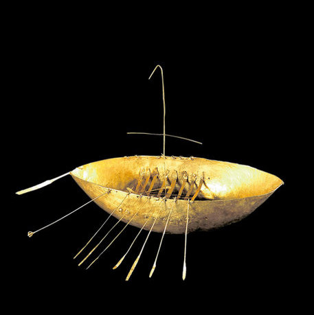 Iron Age gold boat Broighter