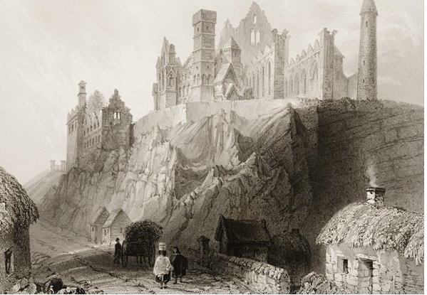 Rock of cashel 19th century