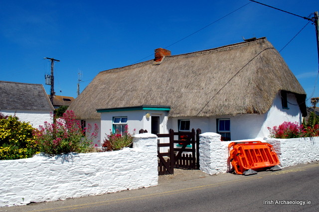 Irish thatched cottage