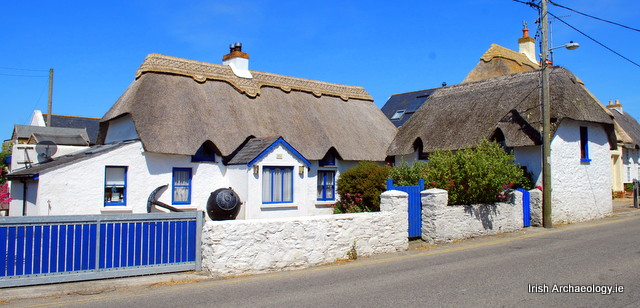 thatched irish cottage