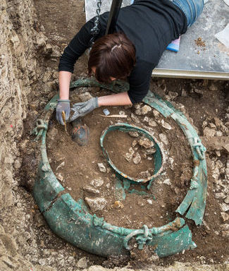 Celtic cauldron archaeology